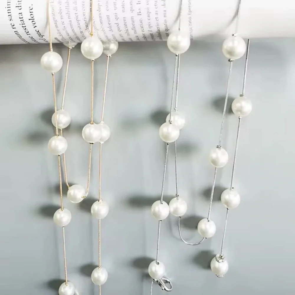 Pearl Decor Chain Belt
